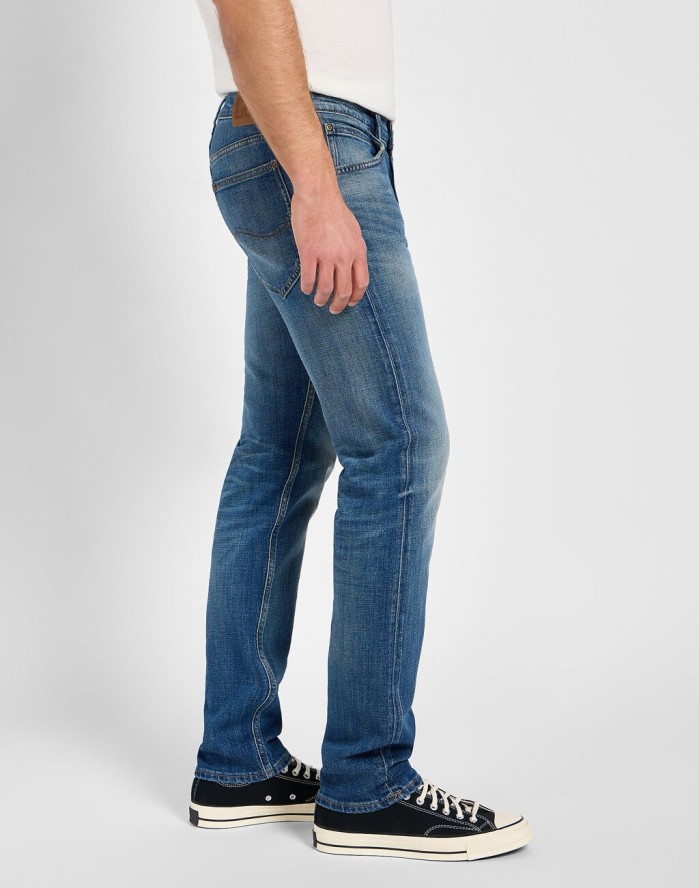 LEE MĘSKIE SPODNIE JEANSOWE DAREN ZIP FLY RISING TIDE 112355866 L707008606
