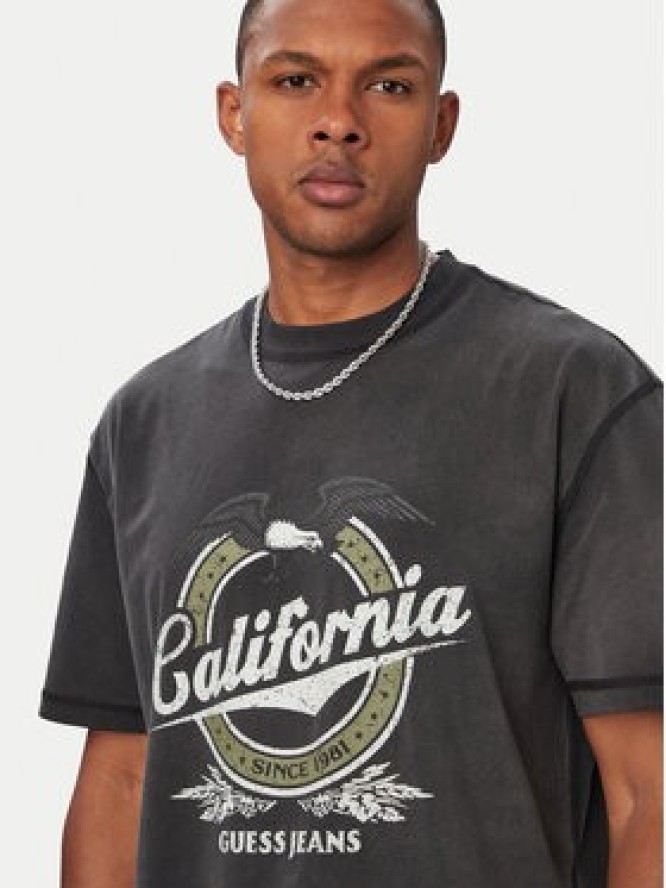 Guess T-Shirt 183251 Czarny Classic Fit