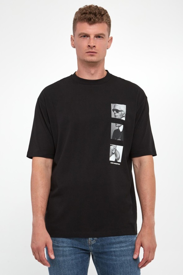 T-shirt męski KARL LAGERFELD