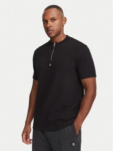 HUGO T-Shirt Dabi 50563018 Czarny Regular Fit