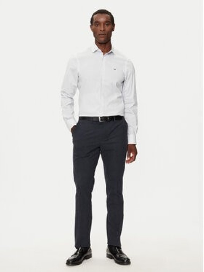 Tommy Hilfiger Koszula MW0MW36923 Biały Slim Fit