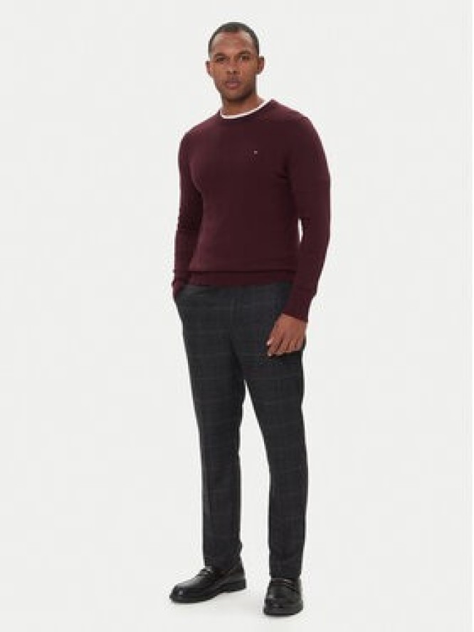 Tommy Hilfiger Chinosy Denton MW0MW40782 Szary Slim Fit