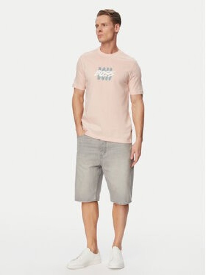 BOSS T-Shirt Bass 50561850 Różowy Regular Fit