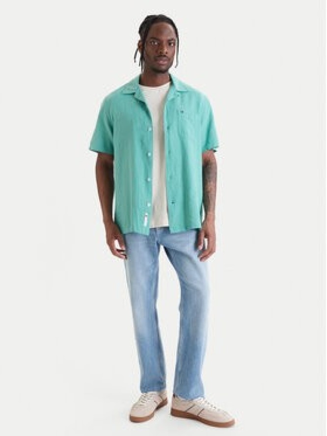 Tommy Jeans Koszula DM0DM23058 Zielony Regular Fit