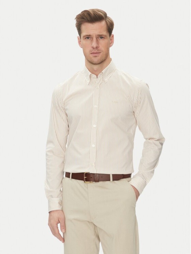 BOSS Koszula H-Roan-Bd-E-C1-243 50520285 Beżowy Slim Fit