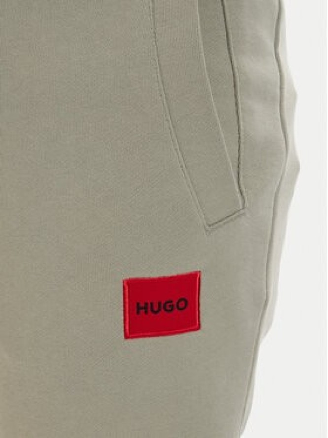 HUGO Spodnie dresowe Doak212 50447963 Zielony jasny Regular Fit
