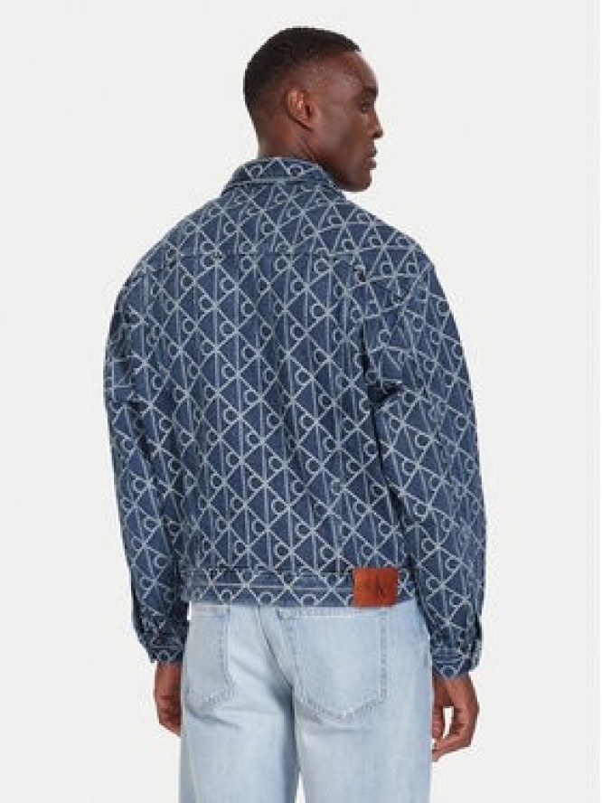 Calvin Klein Jeans Kurtka jeansowa LV04RD767G Niebieski Regular Fit