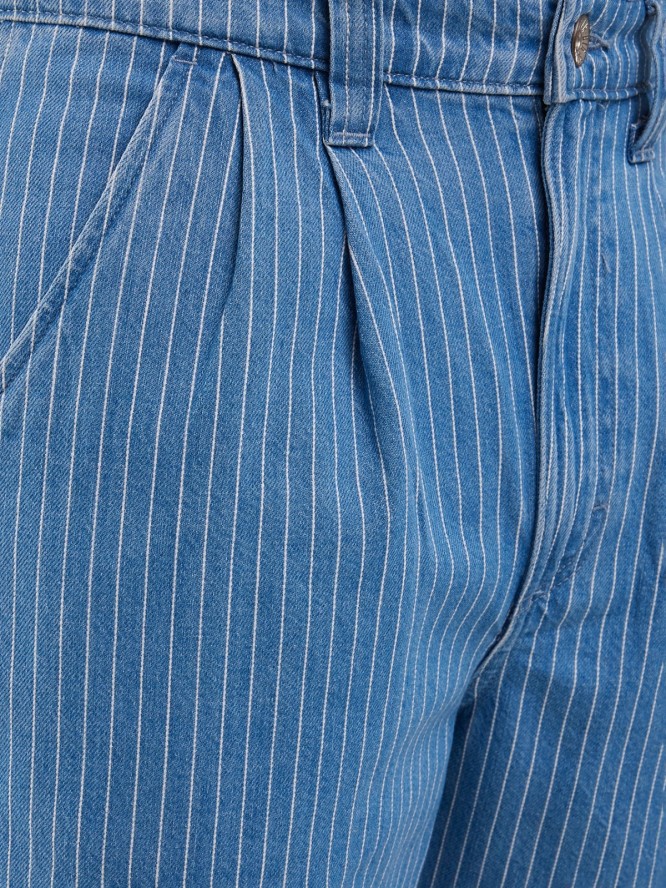 Szorty męskie jeansowe niebieskie Tem 424