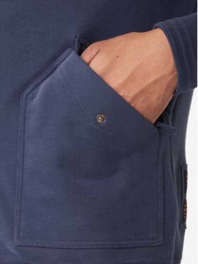 Aeronautica Militare Bluza 252FE2072UF00669 Granatowy Regular Fit