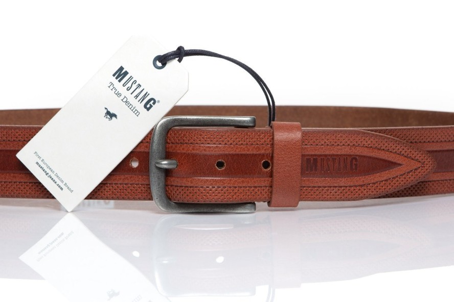 MUSTANG PASEK SKÓRZANY SOPO-MUS143 645 40mm Ledergürtel (RO39-2918A)