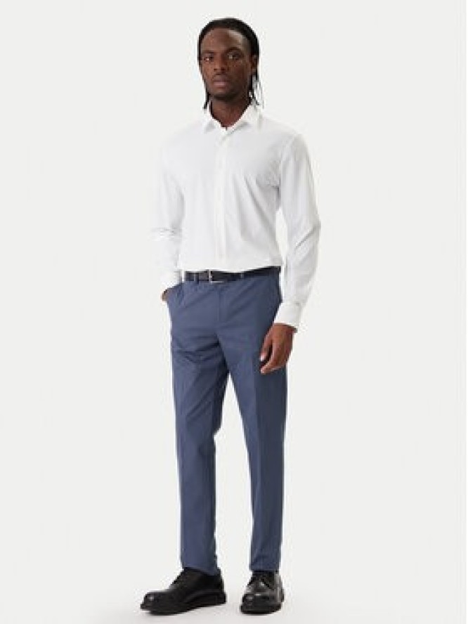 BOSS Chinosy P-Kaiton1 50543945 Niebieski Slim Fit