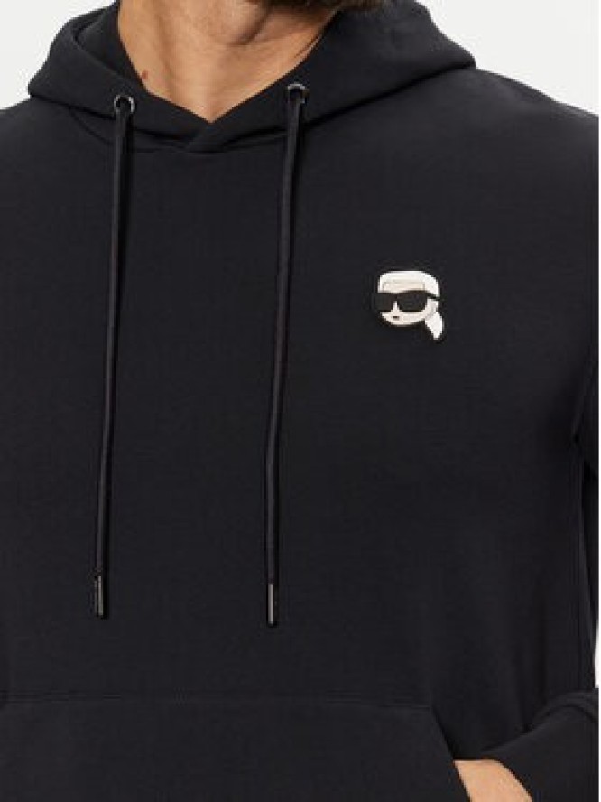 KARL LAGERFELD Bluza 705711 551900 Granatowy Regular Fit