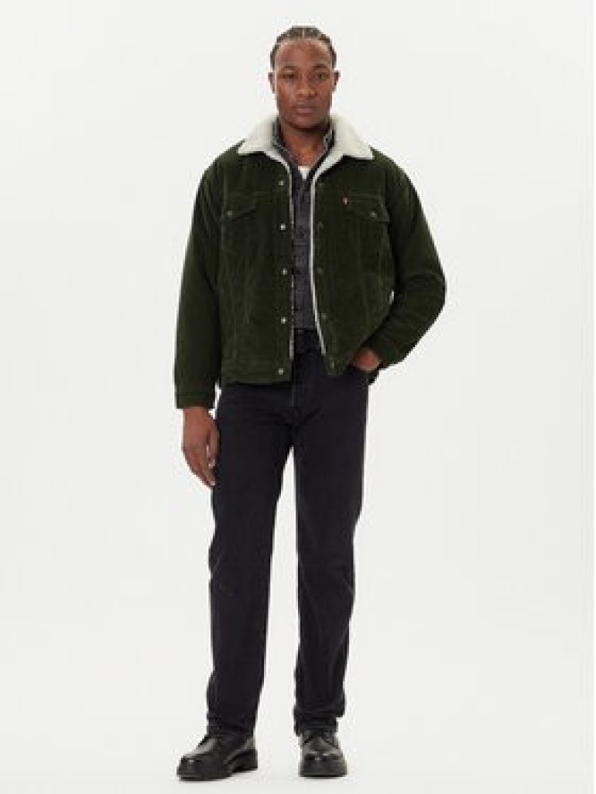 Levi's® Kurtka jeansowa Trucker A5784-0027 Zielony Relaxed Fit