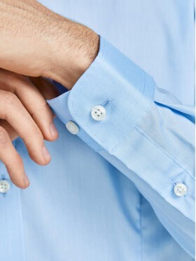 Jack & Jones Koszula Parma 12097662 Niebieski Super Slim Fit