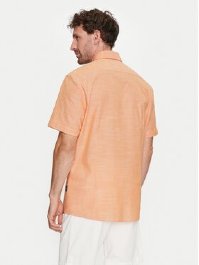 Bugatti Koszula 9450 58334A Pomarańczowy Modern Fit