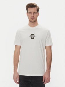 Armani Exchange T-Shirt XM000767 AF12308 U0009 Biały Regular Fit
