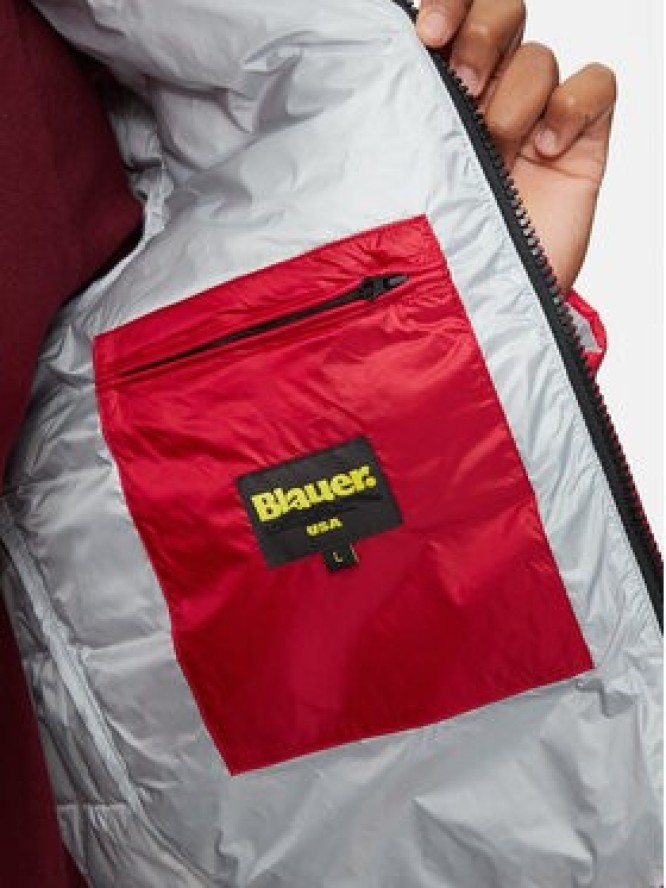 Blauer Kurtka puchowa 24WBLUC03023 Czerwony Regular Fit