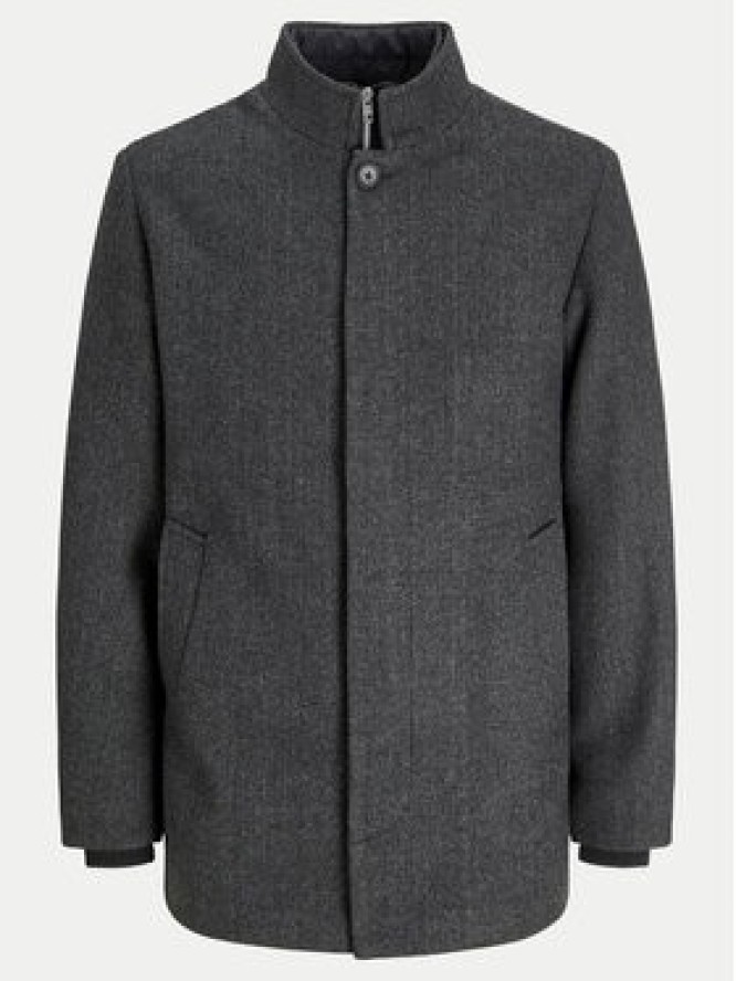 Jack & Jones Płaszcz wełniany Harrison 12258674 Szary Regular Fit