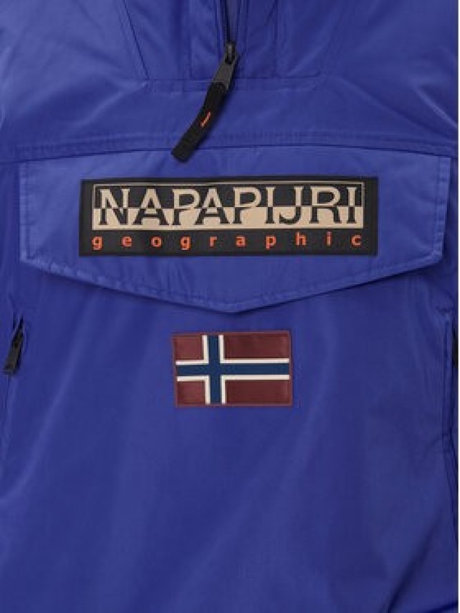 Napapijri Kurtka anorak Rainforest Next NP0A4IB9 Niebieski Regular Fit