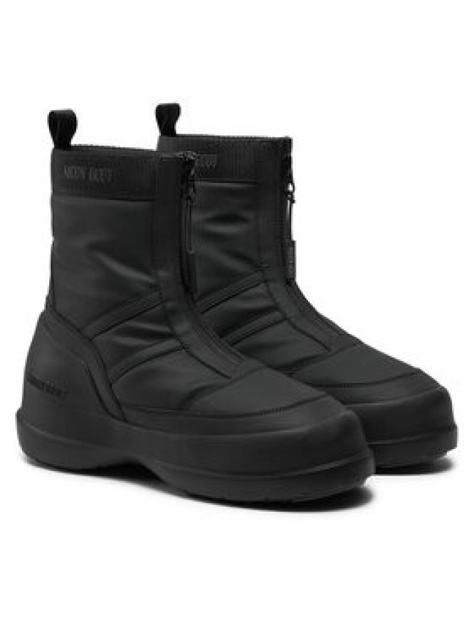 Moon Boot Śniegowce Luna Zip Boot 80D2480010 Czarny