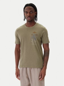 Aeronautica Militare T-Shirt 261TS2543UJ00686 Zielony Regular Fit