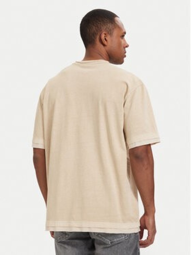 G-Star Raw T-Shirt Washed Distressed D28896-E401 Beżowy Relaxed Fit