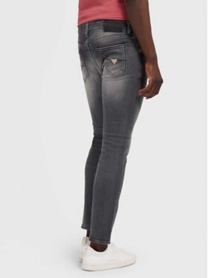 Guess Jeansy Miami M2YAN1 D4Q52 Szary Skinny Fit