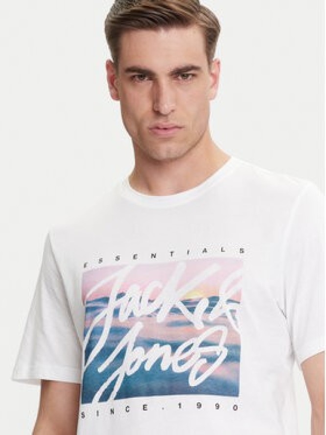 Jack & Jones T-Shirt Colton 12268438 Biały Standard Fit