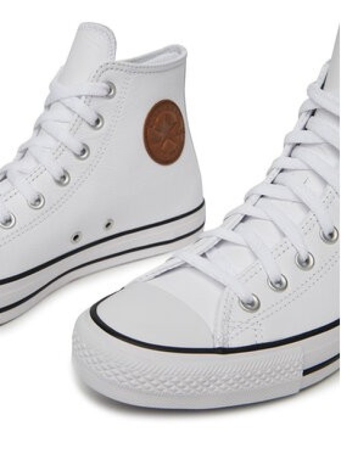 Converse Trampki Chuck Taylor All Star Leather A10554C Biały