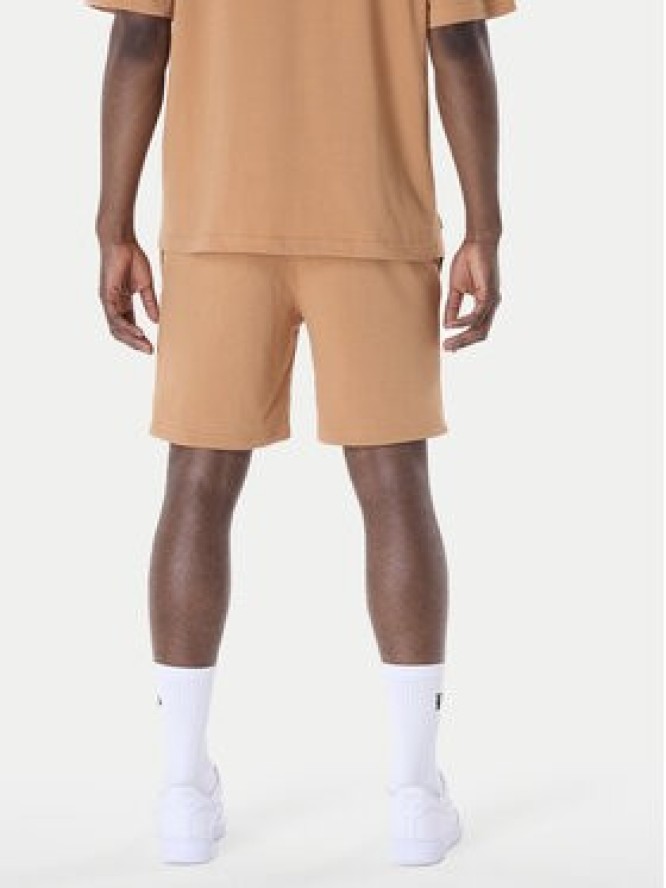 New Era Szorty sportowe LA Dodgers MLB League Essential 60596178 Pomarańczowy Regular Fit