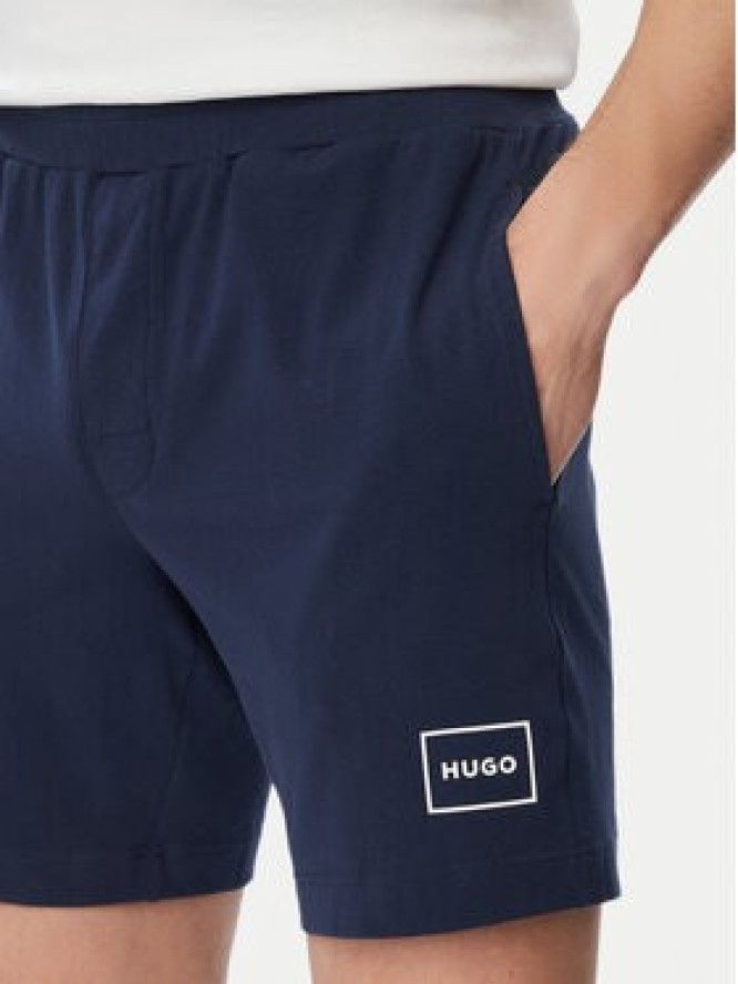 HUGO Szorty sportowe Laze 50525247 Granatowy Regular Fit