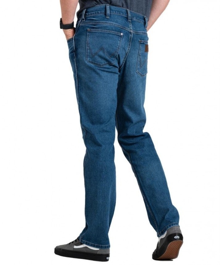 WRANGLER GREENSBORO MĘSKIE SPODNIE JEANSOWE JEANSY BE COOL W15QYLZ91 112330708
