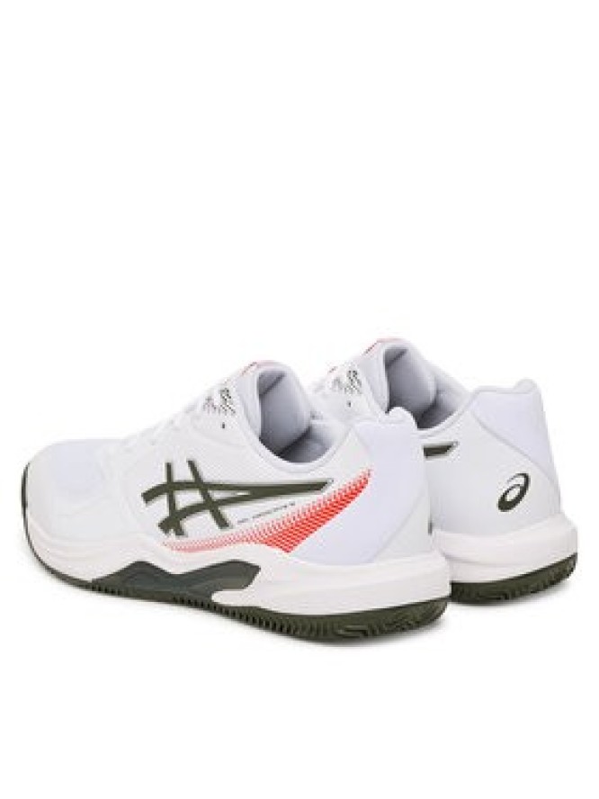 Asics Buty do tenisa Gel-Dedicate 9 Clay 1041A547 Biały