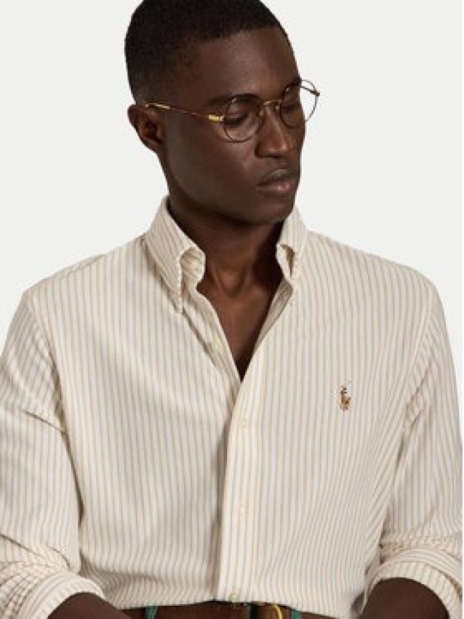 Polo Ralph Lauren Koszula 710B25852002 Beżowy Regular Fit