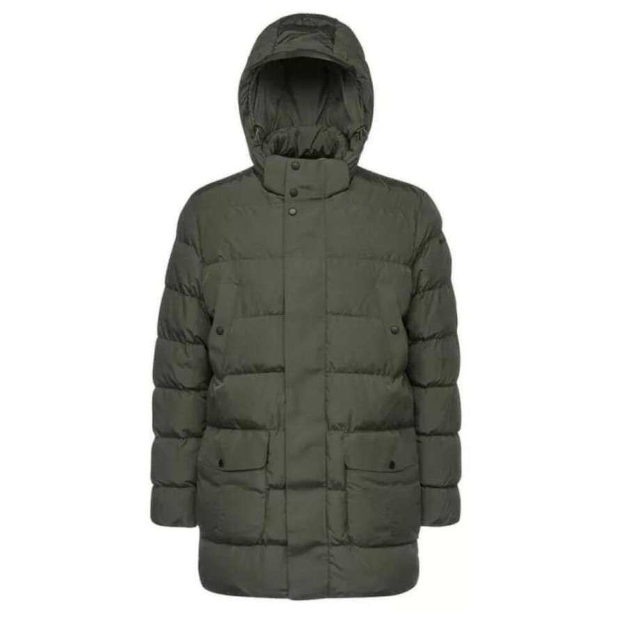 Kurtka GEOX M PIEVE PARKA Zielony