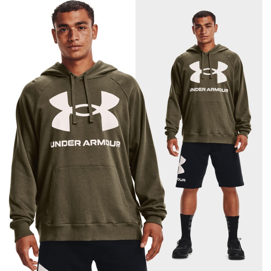 Bluza fitness męska UNDER ARMOUR Rival Fleece z kapturem