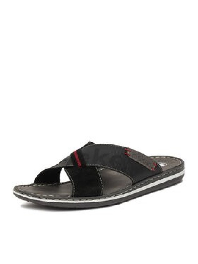 Rieker Klapki CEO-21098-02 Czarny