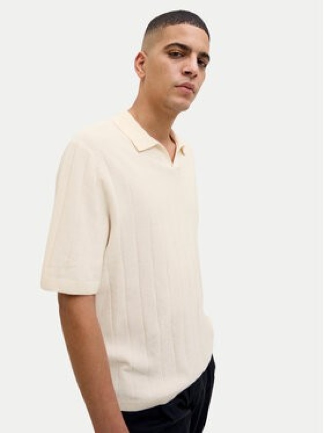 Jack & Jones Sweter Varenna 12272578 Beżowy Relaxed Fit