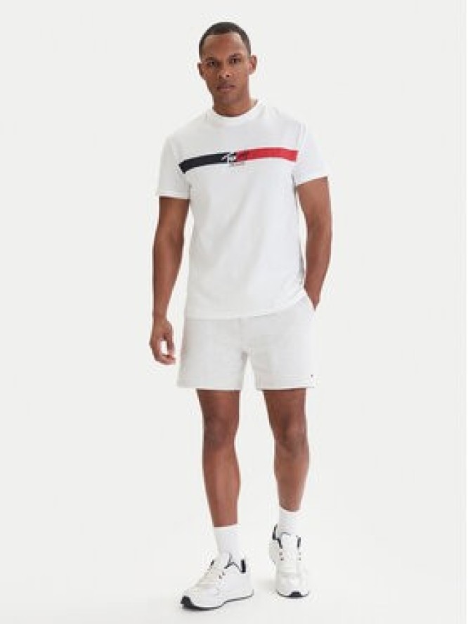 Tommy Jeans T-Shirt DM0DM22539 Biały Regular Fit