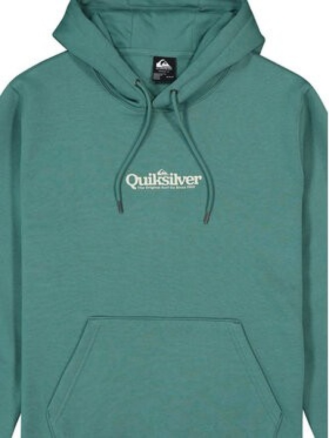 Quiksilver Bluza EQYFT05136 Zielony Regular Fit
