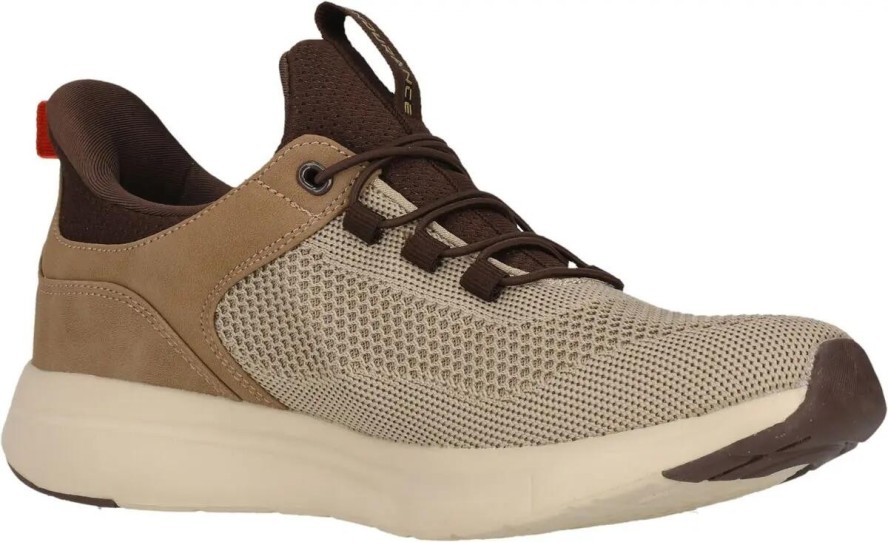 endurance Buty Belivo StepGo M z dzianiny mesh – 5199 Toffee