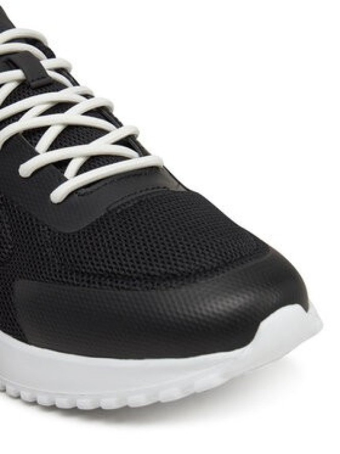 Calvin Klein Jeans Sneakersy Eva Runner Low Mesh Mix YM0YM01185 Czarny