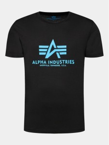 Alpha Industries T-Shirt Basic 100501 Czarny Regular Fit