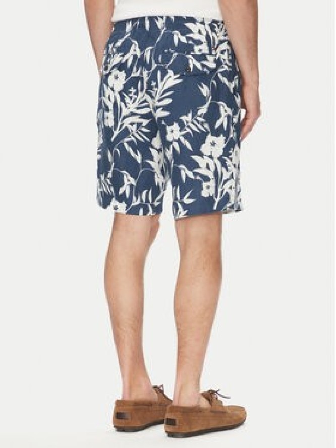 Tommy Hilfiger Szorty materiałowe Harlem MW0MW38847 Granatowy Regular Fit