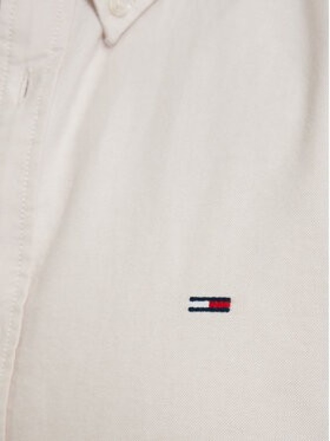 Tommy Jeans Koszula DM0DM21298 Beżowy jasny Regular Fit