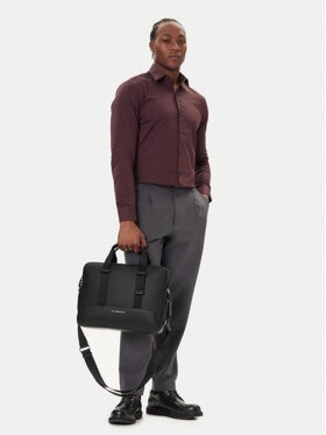 Tommy Hilfiger Torba na laptopa Th Modern Computer Bag AM0AM13637 Czarny