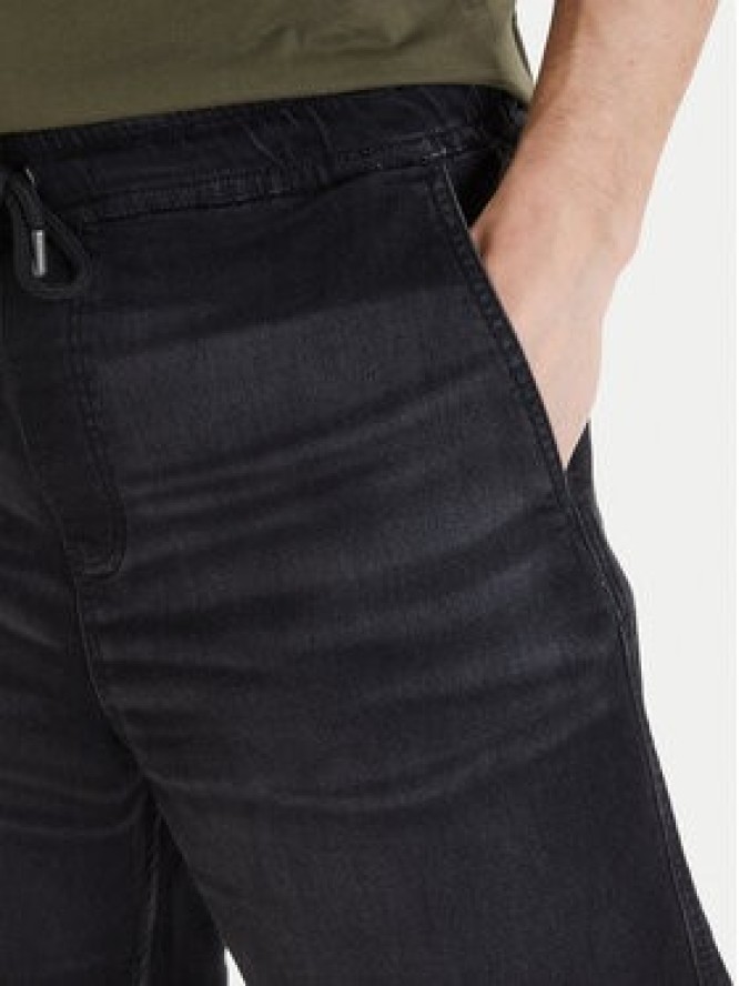 Guess Jeans Szorty jeansowe M6GD35 D8003 Czarny Relaxed Fit
