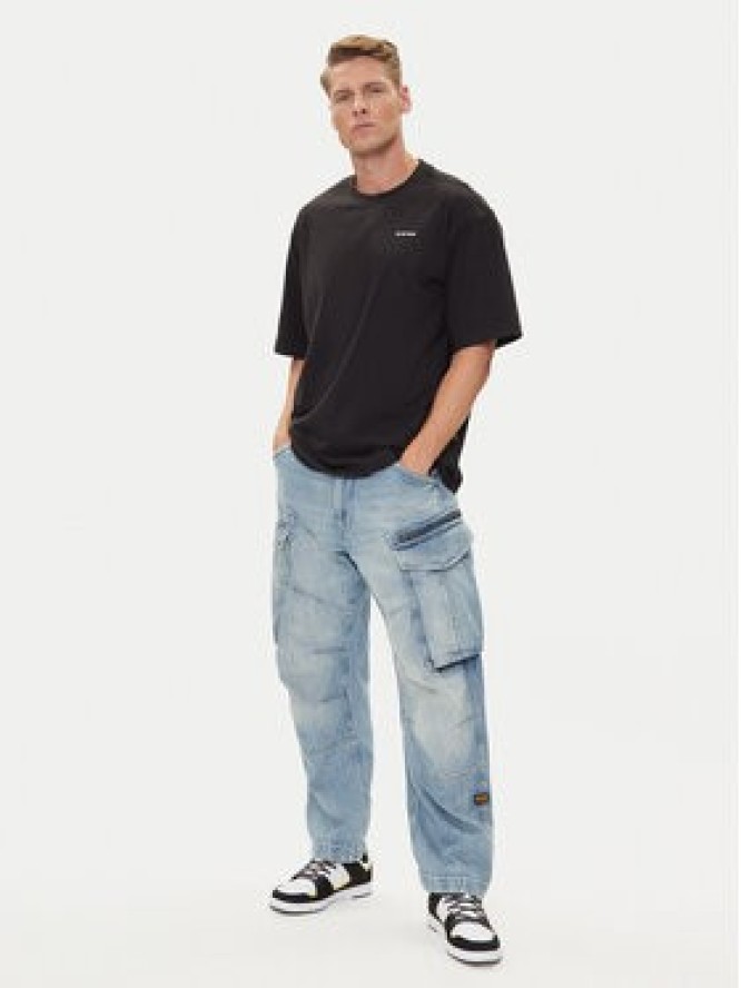 G-Star Raw T-Shirt Base D26817-D593 Czarny Boxy Fit