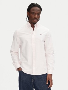Tommy Jeans Koszula DM0DM21298 Różowy Regular Fit