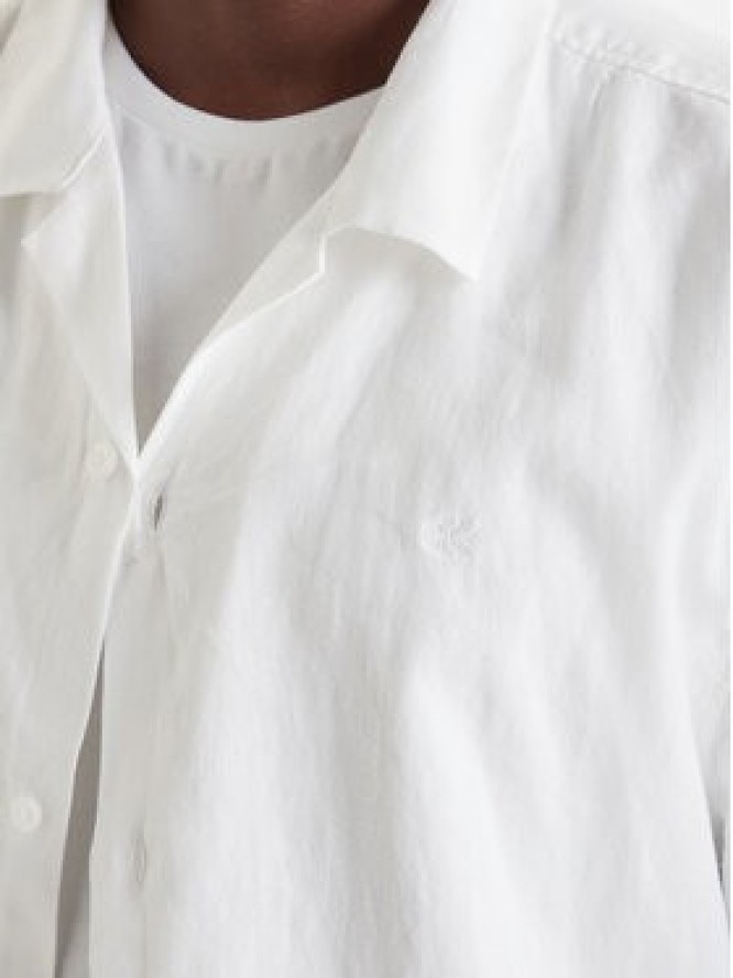 Calvin Klein Koszula LV04LF137G Biały Relaxed Fit